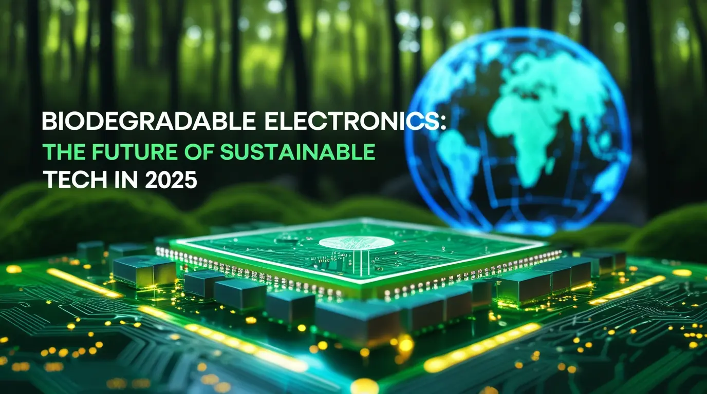 Biodegradable Electronics: The Future of Sustainable Tech