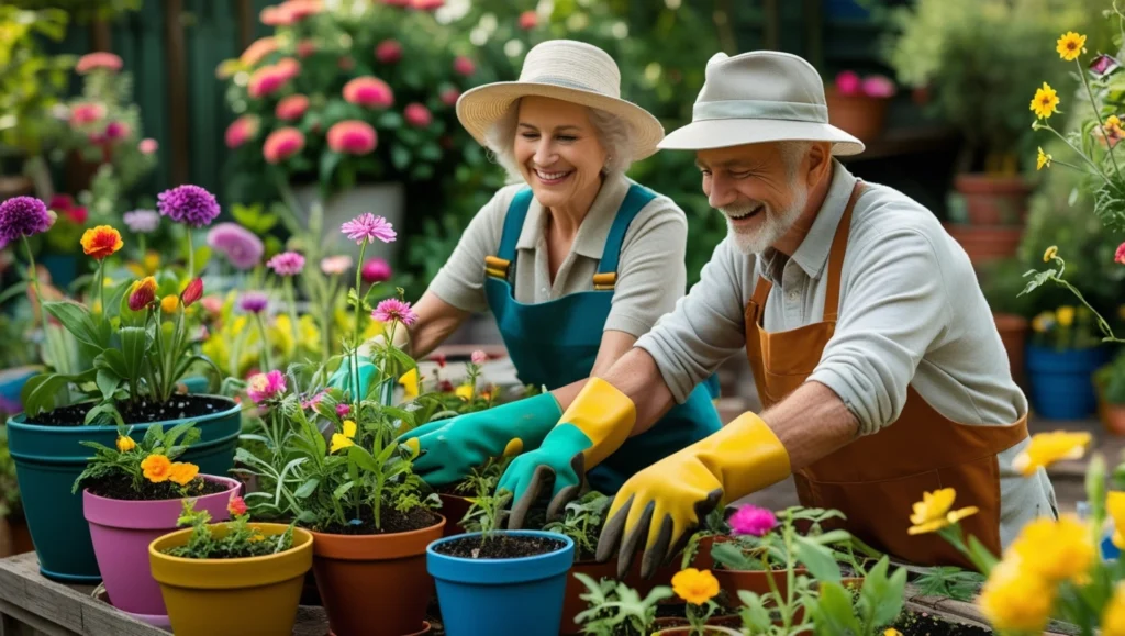 Physical and Mental Health Benefits of Gardening for Seniors